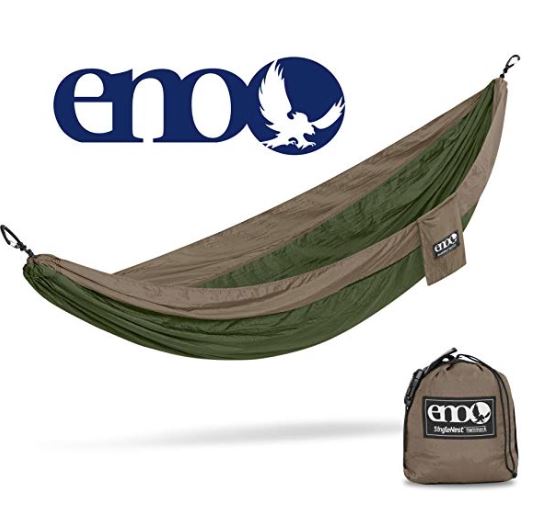 ENO Eagles Nest Outfitters SingleNest Lightweight Camping Hiking Hammock.