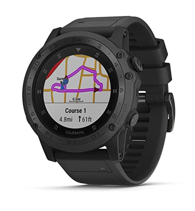 Garmin Tactix Charlie, Premium GPS Watch with Tactical Functionality, Night Vision Goggle Compatibility, TOPO Mapping and Other Tactical-specific Features